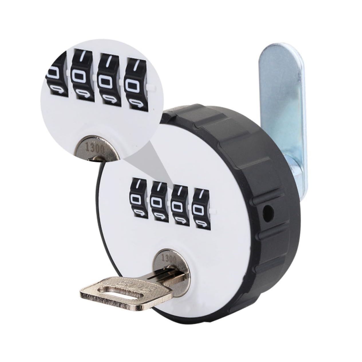 BESTonZON 2pezzi Serratura Per Armadietti e Combinazione Facile Installazione e Resistente Urti Protezione Per e