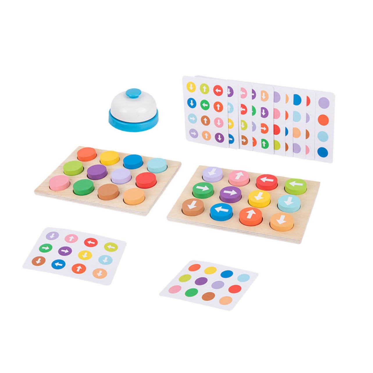 Jouet éducatif en bois flèches POPETPOP jeu d'observation interactif - 8