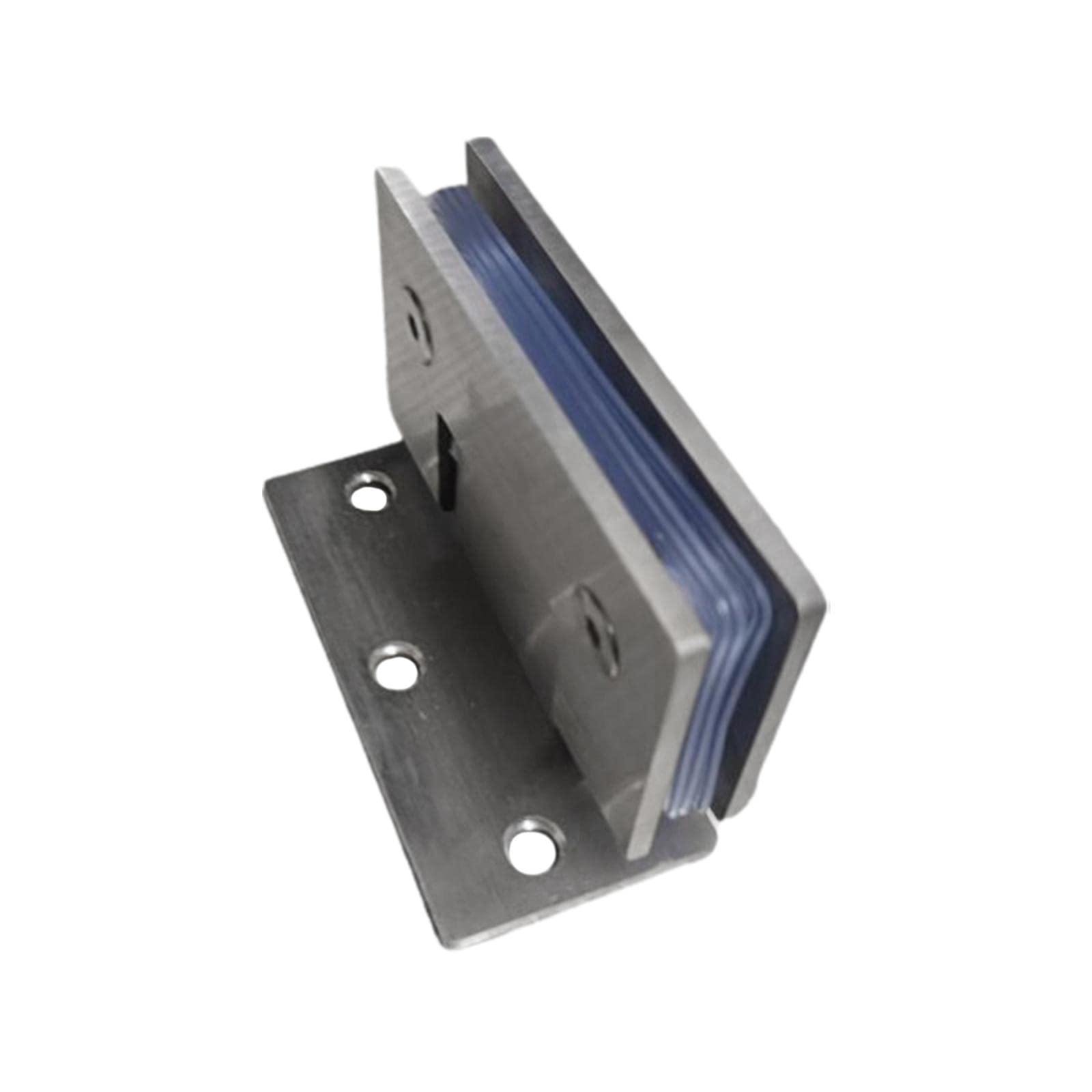 BLWOTMOR Shower Glass Door Hinges, 90-Degree Glass Shelf Bracket As A Replacement for A Cabinet