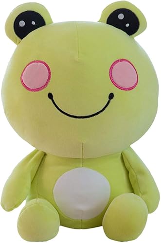 Almohada de juguete de felpa suave linda rana juguete de peluche súper suave muñeca de 9.8 pulgadas