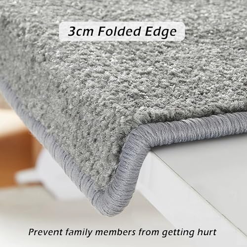 Alfombra autoadhesiva para escaleras con superficie antideslizante interior 5