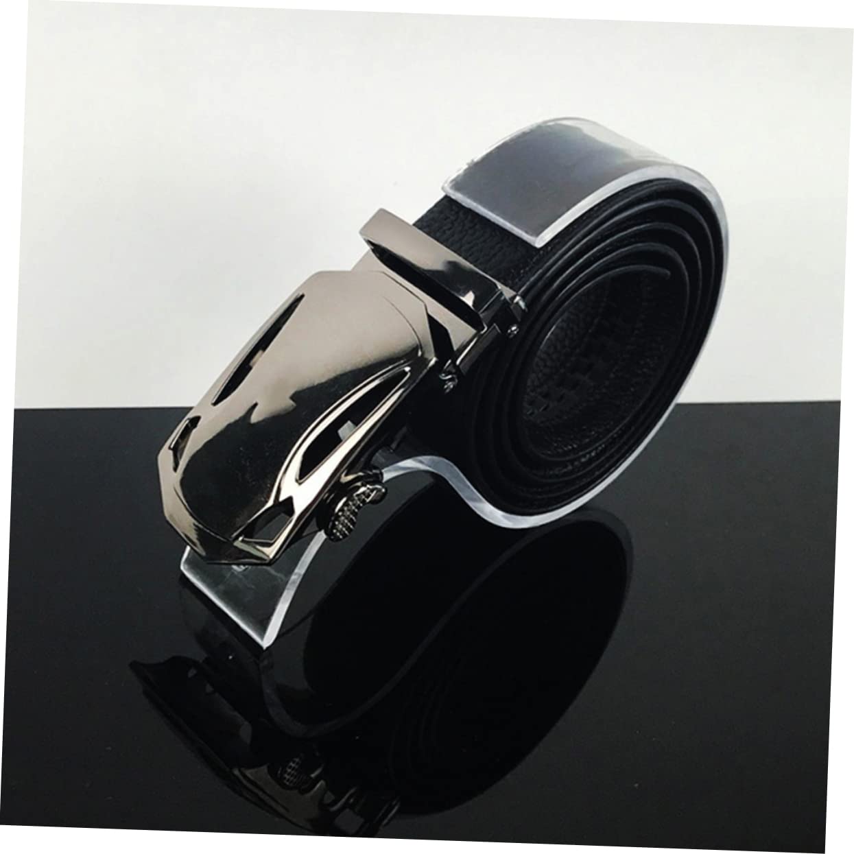 OKUMEYR Belt Show Racks Set of 10 s Belt Organizer Stands Acrylic Belt Display Holder Belt Stand Display