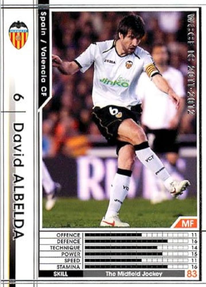 Amazon.co.jp: WCCF/11-12/バレンシア/白/344/ダビド・アルベルダ