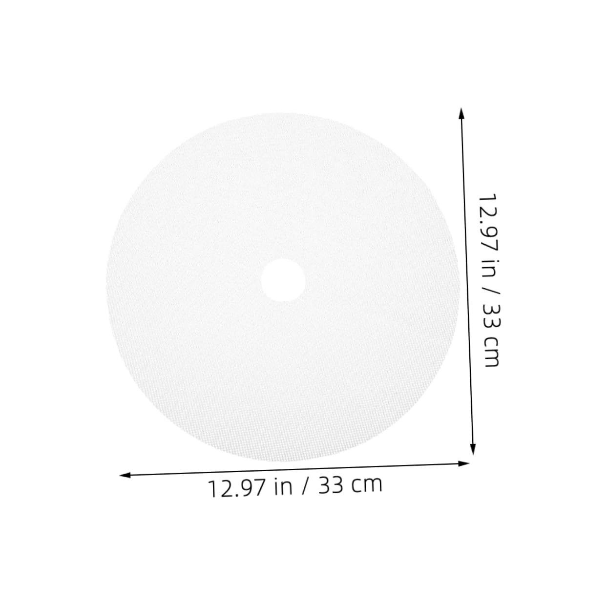 OKUMEYR 5pcs Round Non Stick Silicone Dehydrator Sheets Food Grade Mats for Fruit Meat and Vegetable Drying Reusable and Easy to Clean