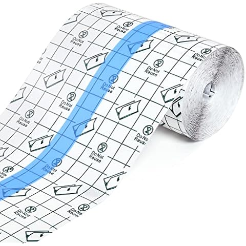 OBTANIM Transparent Waterproof Stretch Clear Adhesive Film Bandage Skin Dressing Tape for Tattoo Aftercare (4 x 394 Inch) Cover