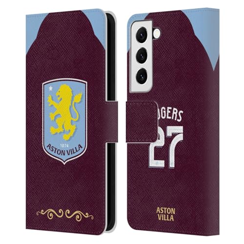 Étui Aston Villa Morgan Rogers évite les rayures sur l'écran de votre Samsung S22 5G
