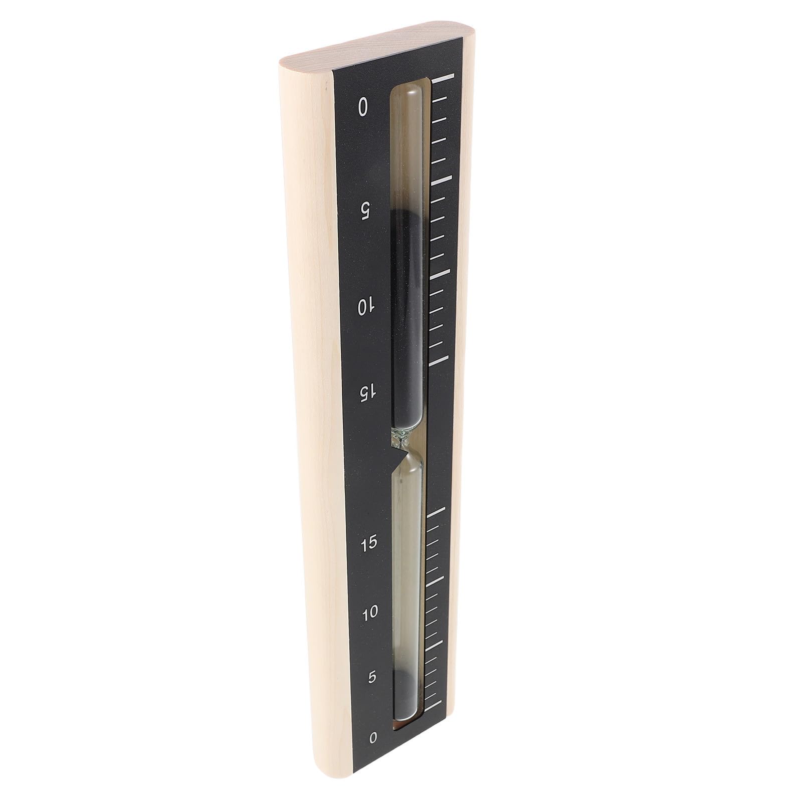 Reloj de Arena de Madera para Sauna y SPA Temporizador de Pared Compacto