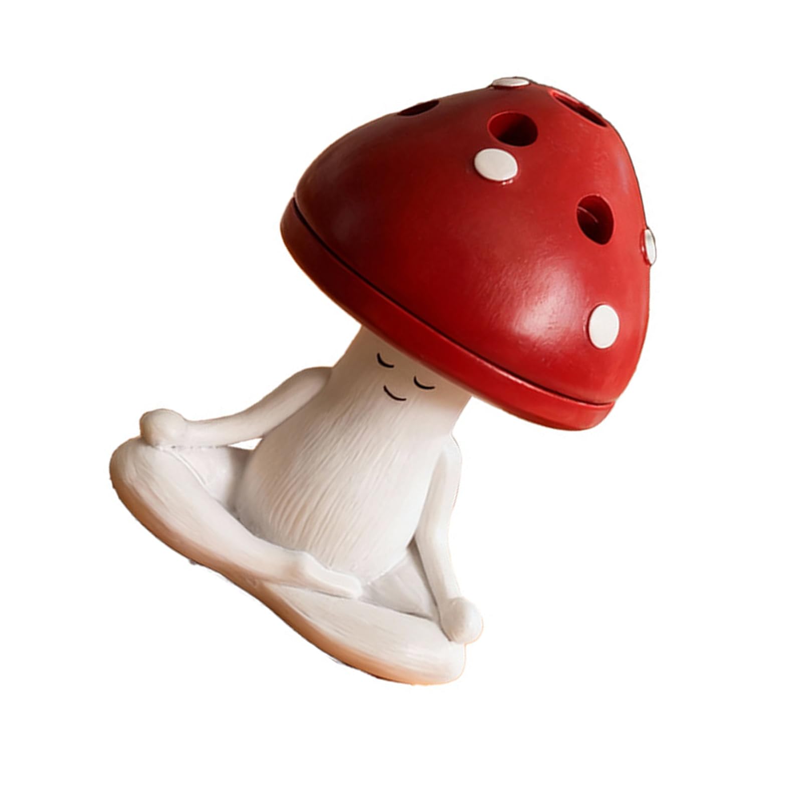 WGBOSMG Multifunctional Relaxing Resin Mushroom Incenses Burners for Meditations Elegant Homes Decoration Yogas Meditations Burners