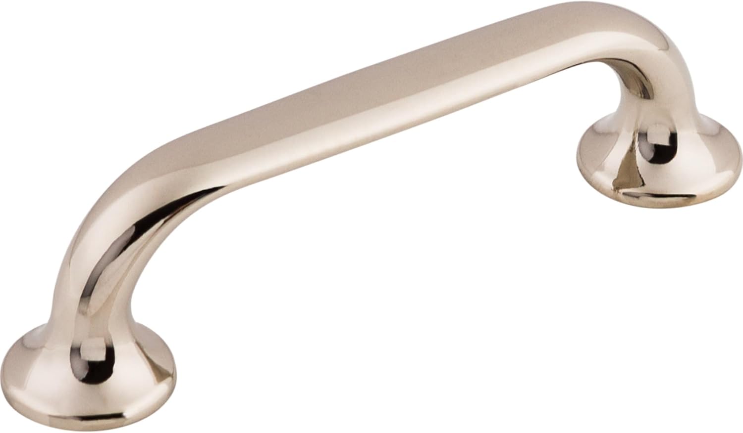 Top Knobs TK593BSN Mercer Collection 3-3/4" Oculus Oval Pull, Brushed Satin Nickel