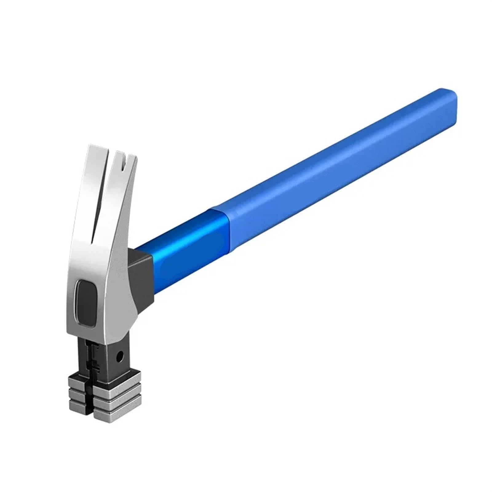 Martillo de Garra Resistente Martillo de Acero al Carbono for Clavos, Martillo Multifuncional, Herramientas de Mano for carpintería, Electricista y hogar(13oz Round head-01)