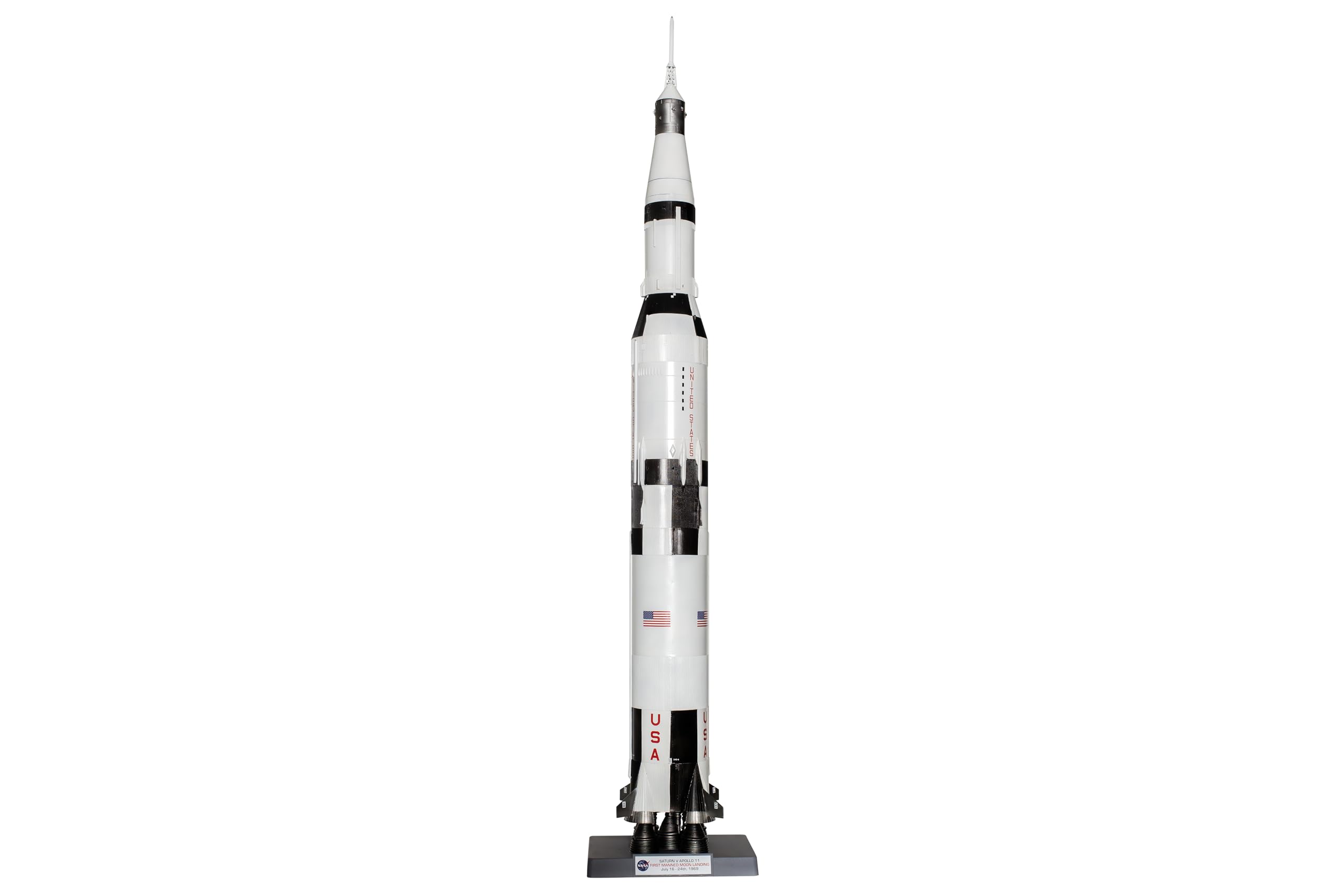 Airfix A50201 Saturn V Gift Set - Plastic Model Kits, Spacecraft Building Kits for Adults & Kids 8+, Includes: 1:144 Scale Model, Humbrol Acrylic Paints, Brushes & Poly Cement - Image 4