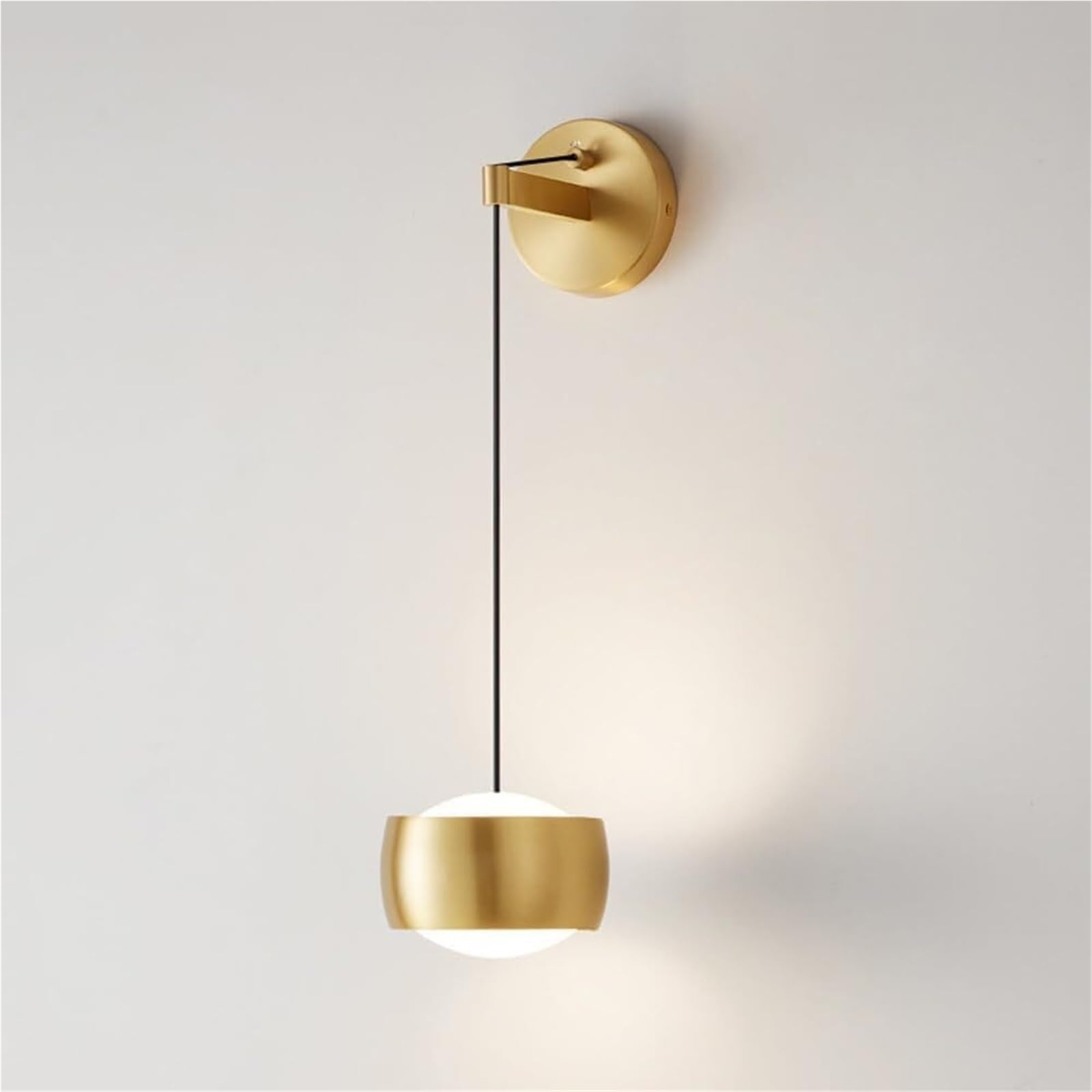 Apliques estilo nórdico GWJKG dorados modernos para iluminación interior de pasillos 8