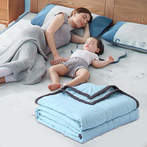 Kühldecke – Extra Weicher, Atmungsaktiver Kühlüberwurf, Wendbare Sommerdecke, Leichter Temperaturregulierender Bezug | Bequemes Schlafen Und Nachtruhe Für Bett, Sofa Und Häuser Bei Warmem Wetter