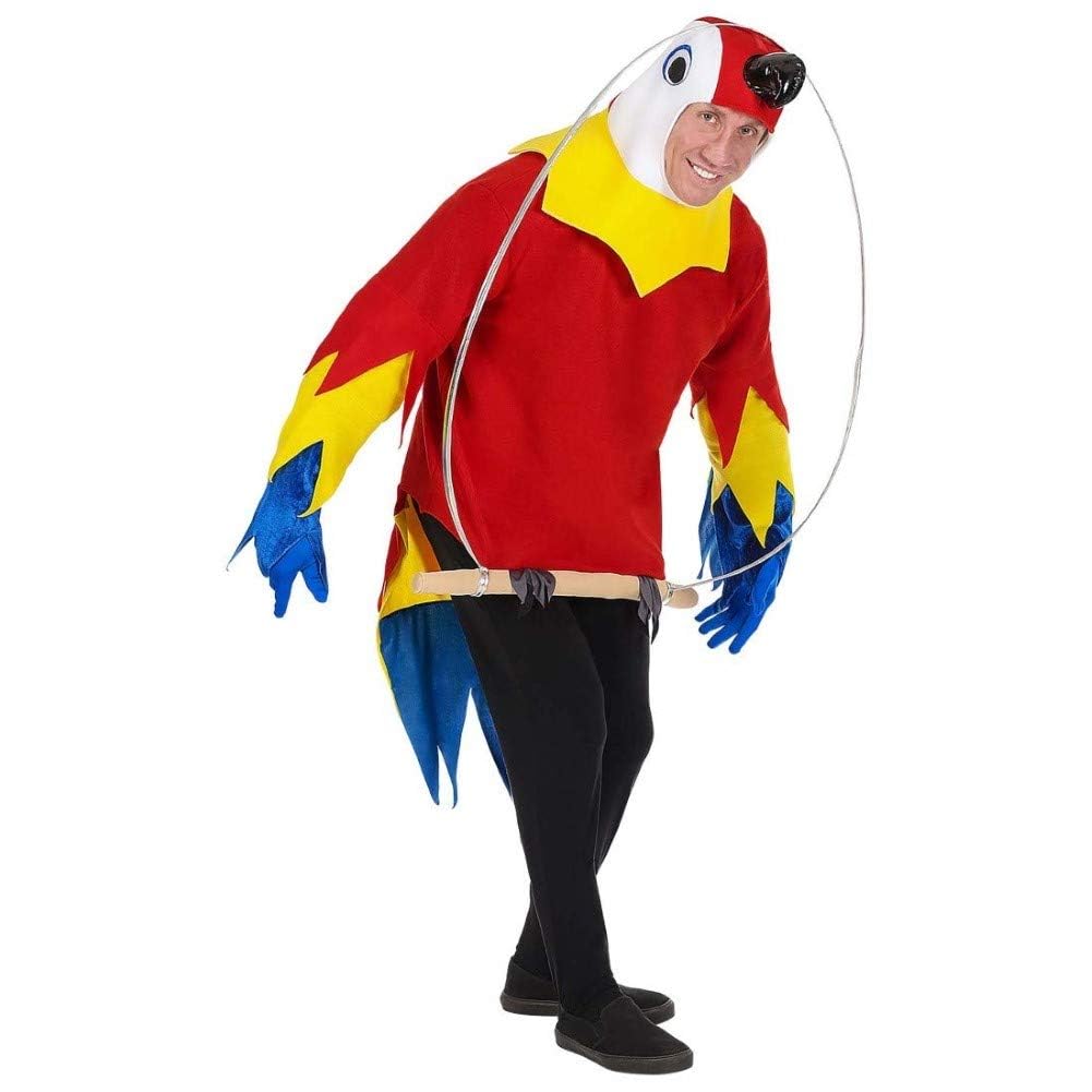 Widmann - Parrot costume on the bar, costume, mask, carnival, theme party