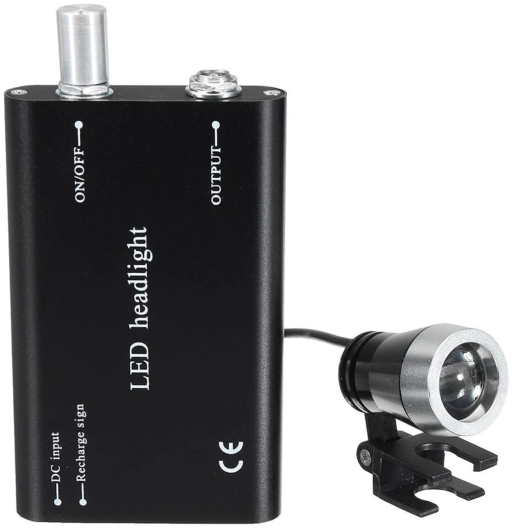Lampe frontale LED pour lunettes chirurgicales