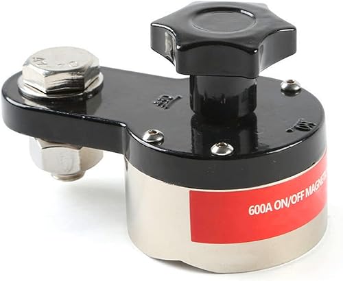 Abrazadera de tierra de soldadura magnética 600A, soporte de soldadura de imán conmutable, interruptor de tierra de conector magnético para