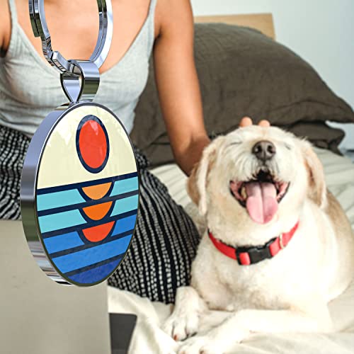 Disontag Qr Code Dog Tags Personalized Pet Id Tags, Custom Dog Id Tags Dog Name Tags -Online Pet Profile Display Pet Information #TOP1