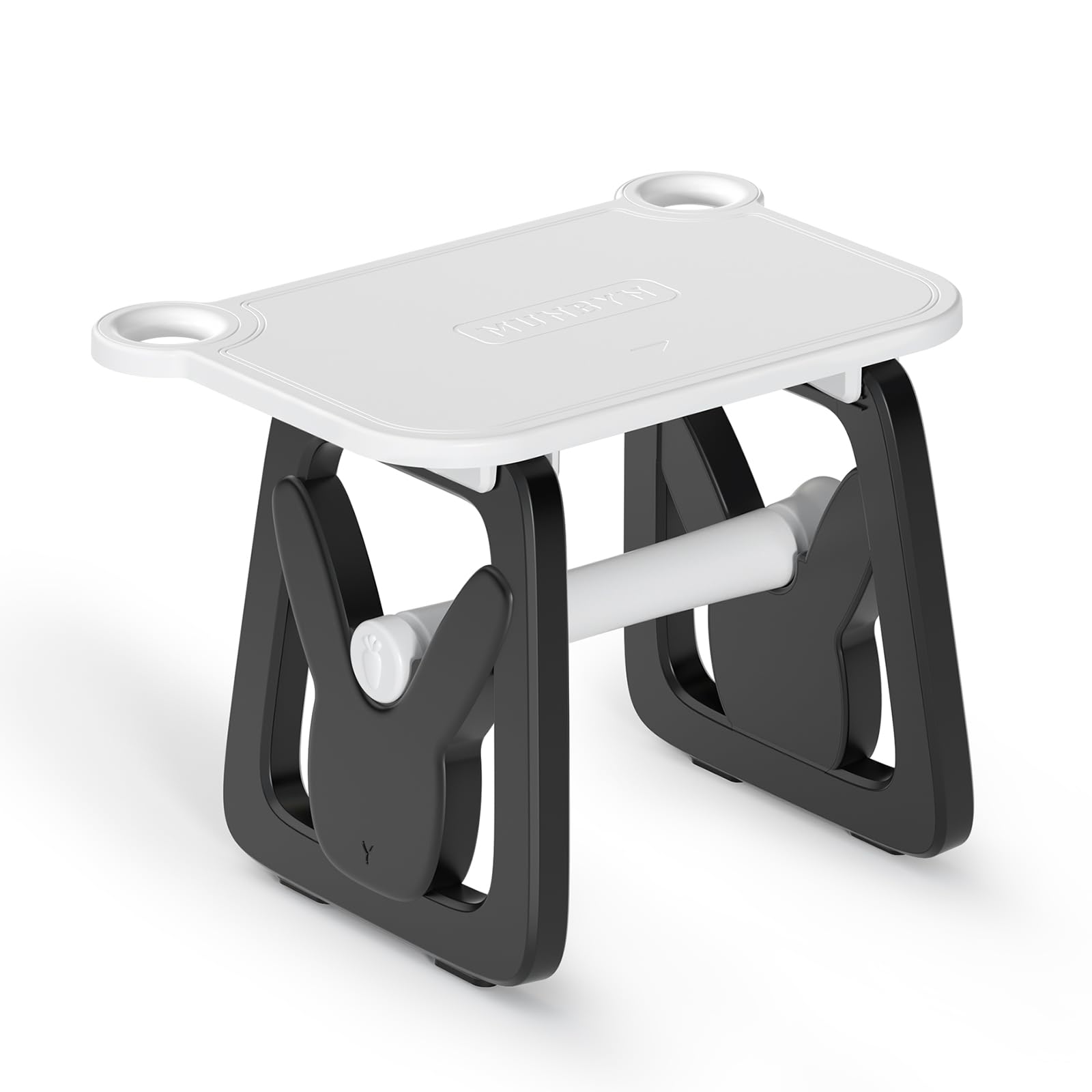 Nouveau Porte-Étiquettes MUNBYN, Support De Rangement,Rouleau Imprimante Thermiques/Imprimantes D'Étiquettes Thermiques Porte-Étiquettes,Compatible avec les Etiqueteuse 4 * 6,Noir-Blanc