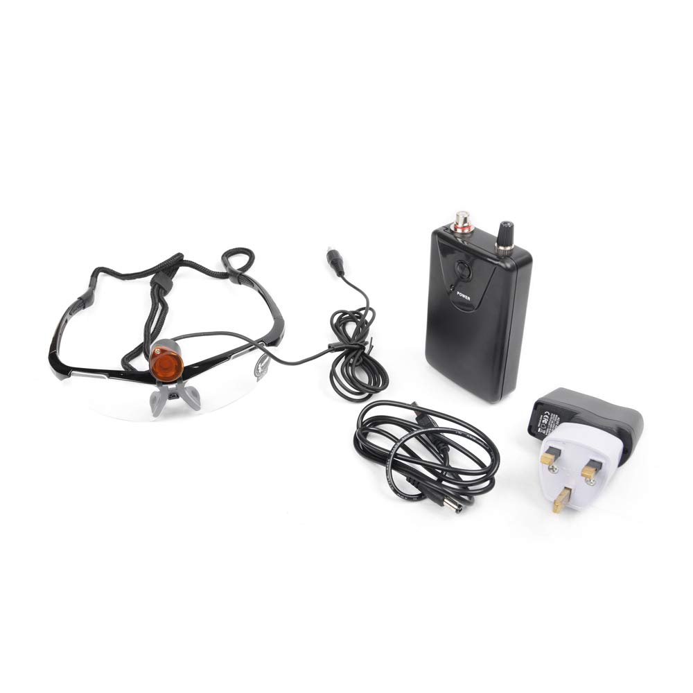 rhegeneshop Pet Medical Headlight LED Portable Veterinary Headlamp for Dog Cat Hamster Rabbit Birds Reptile 1W