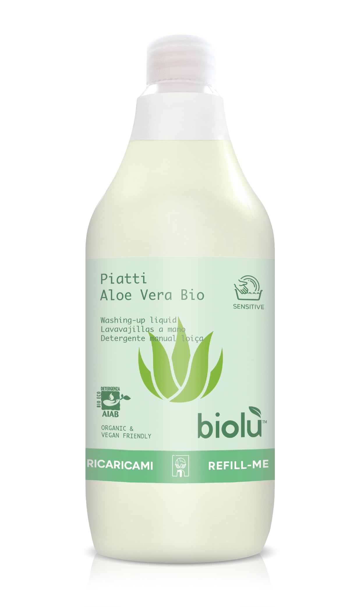 Biolù Detersivo Piatti Aloe, Naturale, Ecologico, 1L