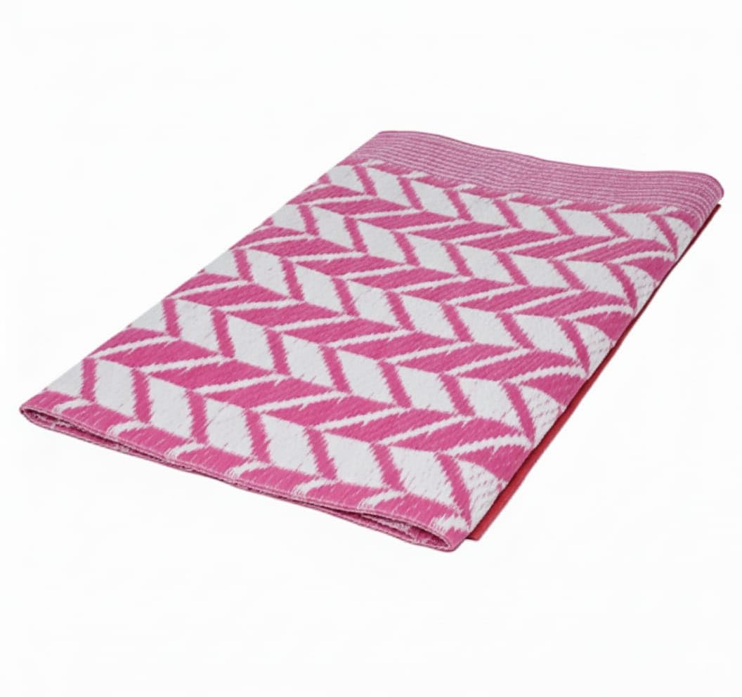 Plastic Mats for Sleeping On Floor Sitting Reversible Chatai Square Shape Mats for Home Living Room, Bedroom Floor, 4X6 Feet, Assorted mat Plastic (Anyone Random Design)-image-9