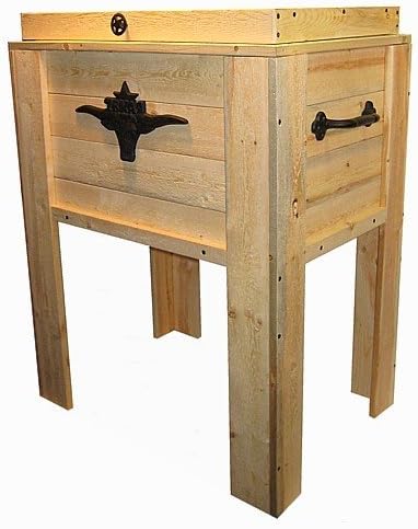 Wooden Ice Chest Cooler