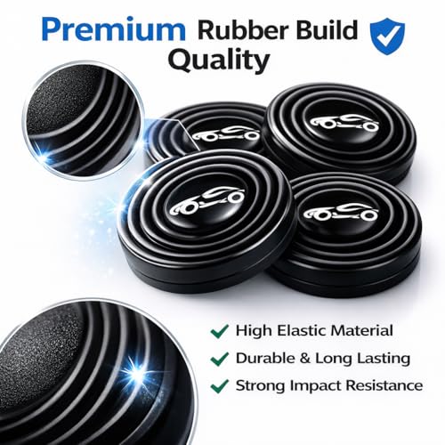 Image of YTM 10 Pcs Car Door Shock Absorber Pads Silicone Door Guard Anti Collision Protector Noise Reduction Buffer Sticker Scratch Guard Universal Fit Car Accessories for All Cars SUVs Interior Safety