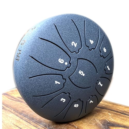Amazon | 弥音閣タングドラム スリットドラム 11音 6インチ 収納袋付き