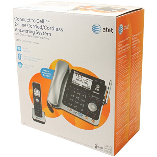 At&T Tl86109 Tl86109 Two-Line Dect 6.0 Phone System With Bluetooth #TOP3