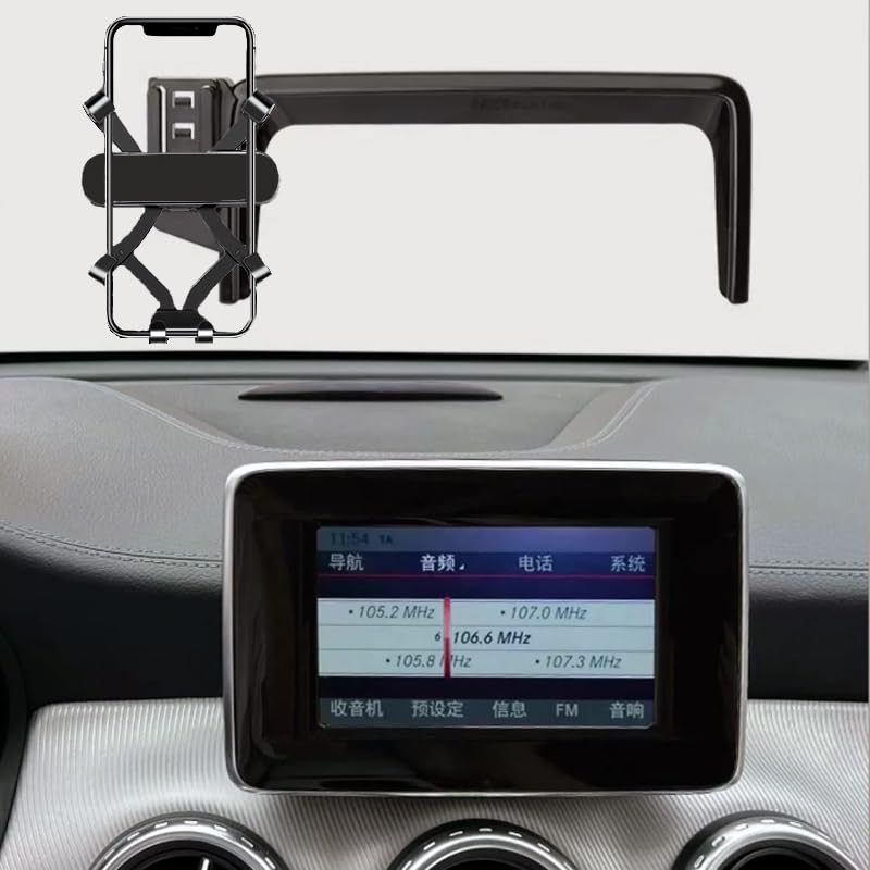 Handyhalterung fürs Auto, kompatibel mit 2012-2018 Mercedes A-Klasse W176 B W246 Handyhalterung (für 2012-2018 Klasse A W176/2011-2016 B W246)