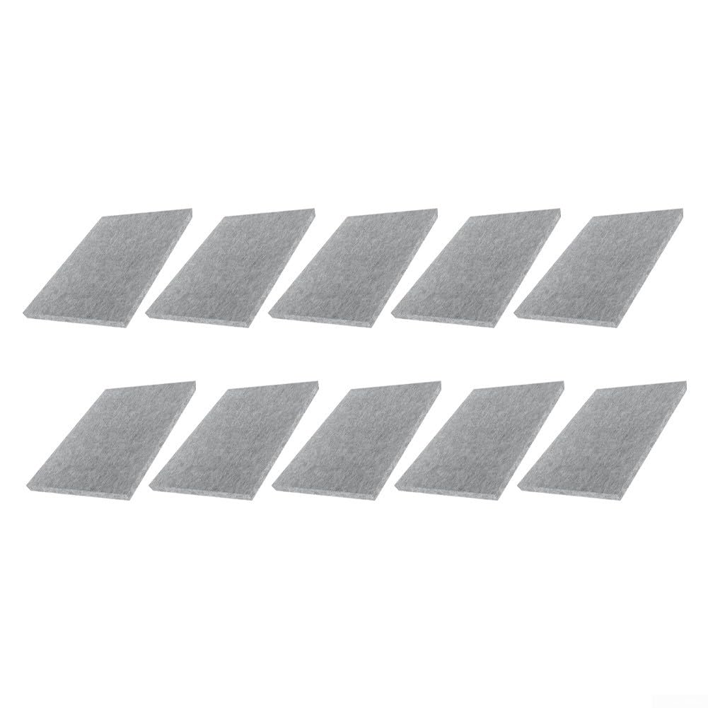 Paneles acústicos de fibra de poliéster autoadhesiva para una insonorización efectiva (gris)