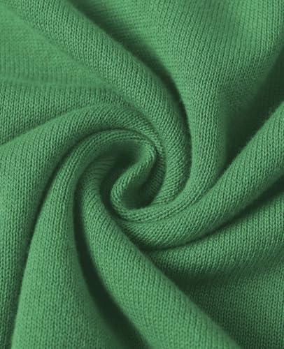 Image of QUALFORT Women's 100% Cotton Sweater, Basic Lightweight Long Sleeve Pullover