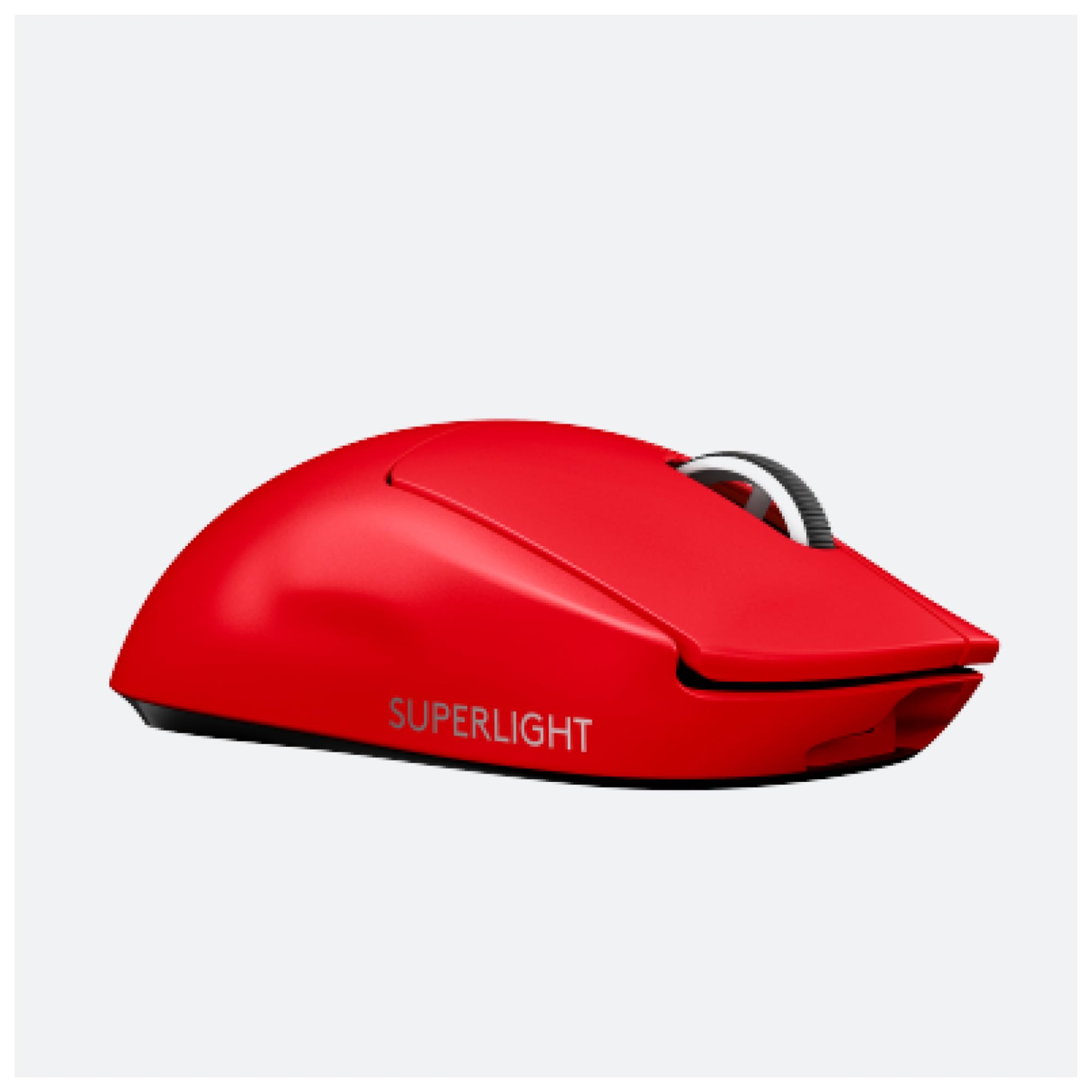 Logitech G PRO SUPERLIGHT Wireless Gaming Mouse, Lekka 63 g, HERO 25K Sensor, 25600 DPI, 5 programowalnych przycisków, Długa Żywotność Baterii, Wbudowana Pamięć, dla esportu, PC/Mac - Czerwony