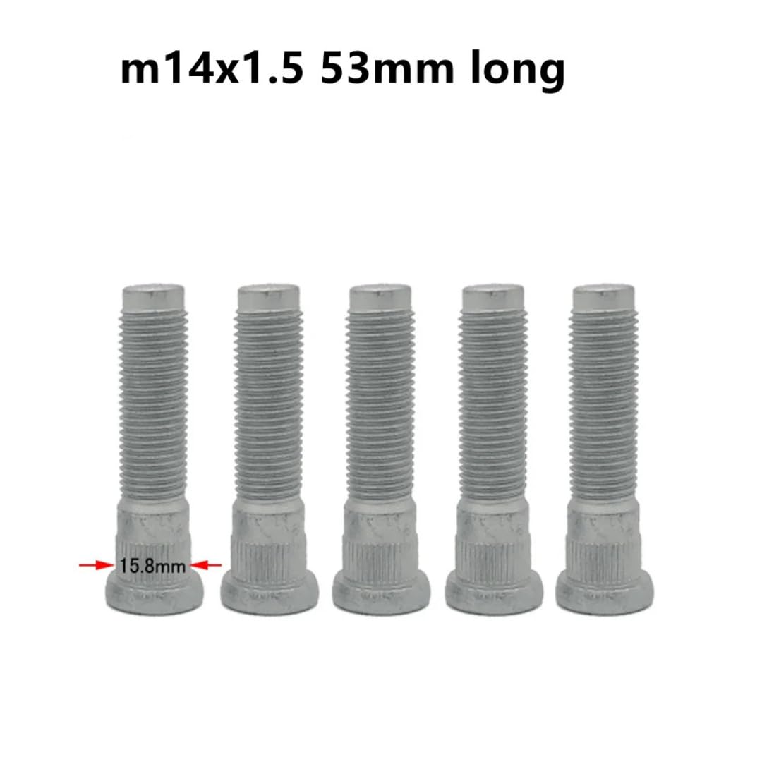 Śruby do Kół dla Tesla Model 3/S/X/Y 2012-2023, 57mm, wielowypusty, 15,8mm, śruby kół M14x1,5 6509858AA