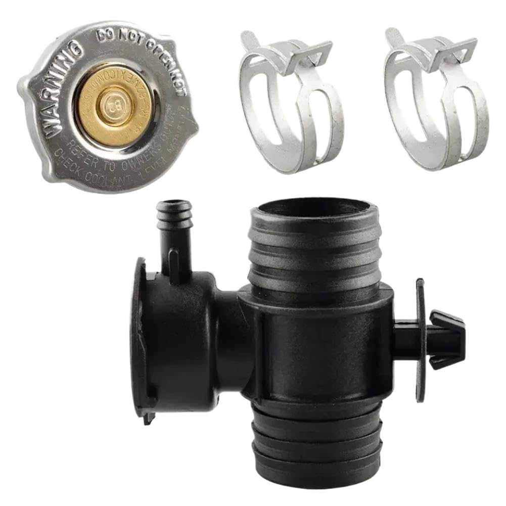 Coolant Filler Radiator Hose Connector 52028810AL 55116901AA 52029195AK Compatible with Caliber Avenger Durango