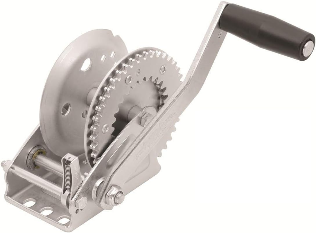 Replacement for fits FULTON SINGLE SPEED TRAILER WINCH 1,300 lbs. 8" HANDLE EFFICIENT GEAR RATIO BOAT