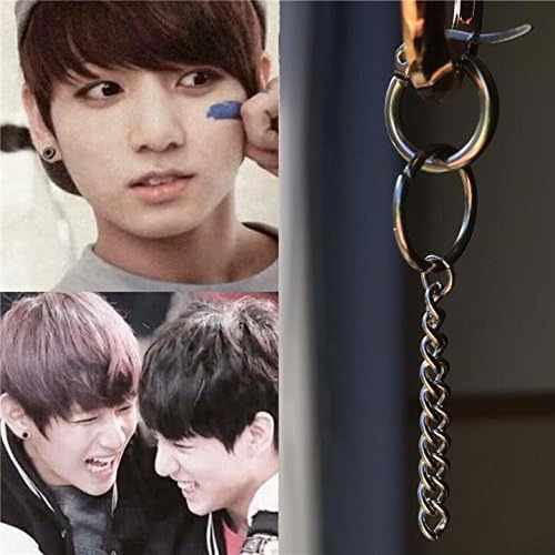 Amazon Co Jp マッキー 防弾少年団 Bts ググ 着用タイプ フープピアス 片耳用 ジョングク 韓国 ジョン グク ホビー