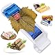 FLOTRUTE Gemüse Fleisch Roller Weinblätter Roller Maschine Fleisch Rollwerkzeug Leaf Roll Maker Picknick Küche Rollen Werkzeug Gefüllt Traube Kohlblatt Walzmaschine Für Anfänger Kinder