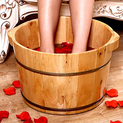 Spa de pies de madera artesanal para pedicura miniatura 5