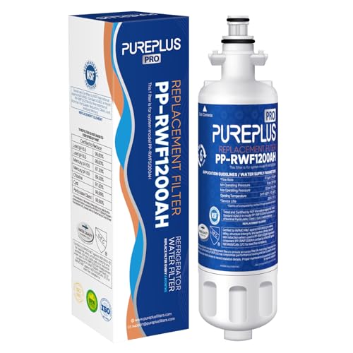 Image of PUREPLUS LT700P NSF 53&42 Certified Replacement for LG ADQ36006101 Kenmore 469690, ADQ36006102, LFXS30766S, LFX28968ST, LFX31925ST, LFX31945ST, LT120F Refrigerator Water Filter, 1Pack