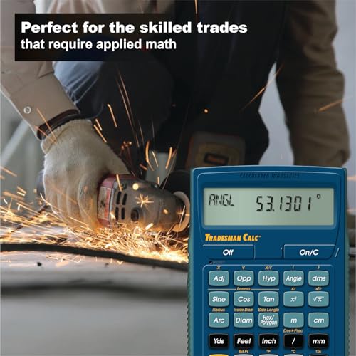 Calculatrice Calculated Industries 4400 Tradesman Calc pour chantiers