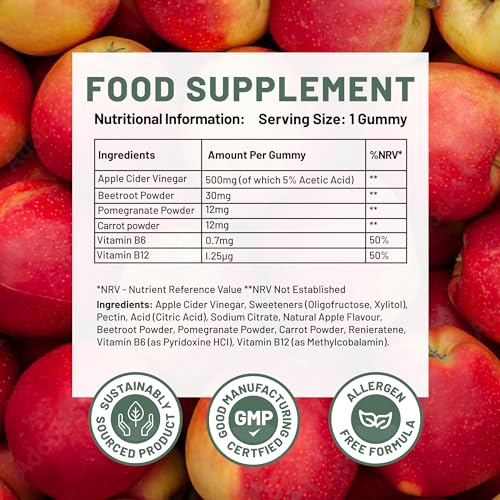 Apple-Cider-Vinegar-Gummies-Appetite-ACV-Weight-Gummies-That-Work-Fast-Reinforced-with-Beetroot-Pomegranate-B6-B12-Vegan-Vitality-60-Gummies-Summer-Keto