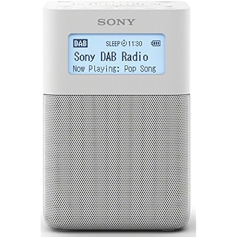 Sony Radiodespertador Digital portátil XDRV20DW.EU8 Blanco Cover