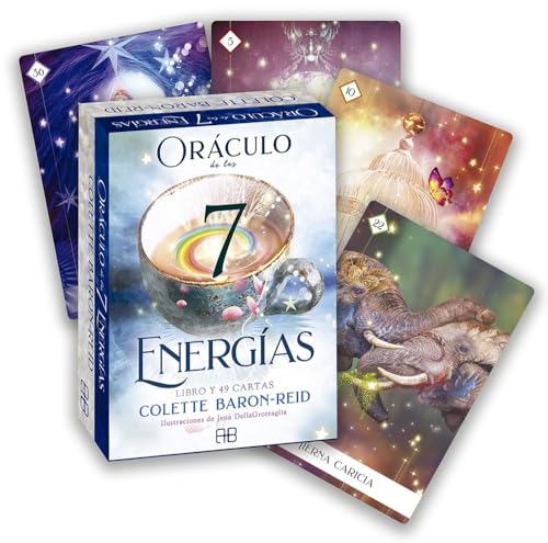 Oráculo de las 7 energías: Libro y 49 cartas. (MAGIA)