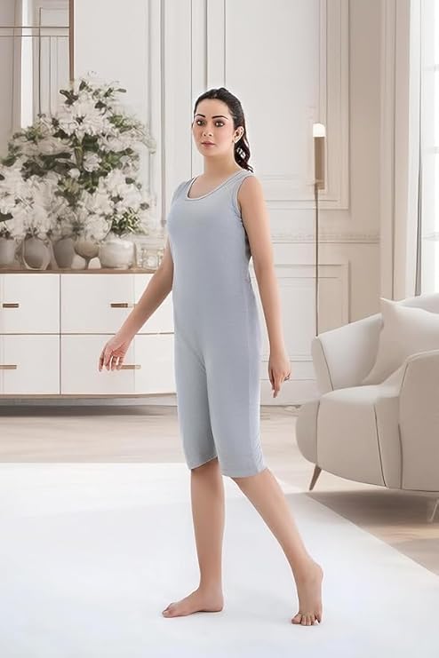 Comfort & Care Apparel Pflegebody mit Rückenreißverschluss | Nachthemd | Ärmellos