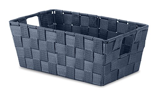 whitmor woven strap shelf tote