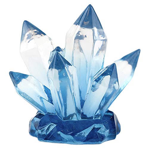 Image of Penn-Plax Deco-Replicas Sapphire Blue Crystal Cluster Aquarium Decoration