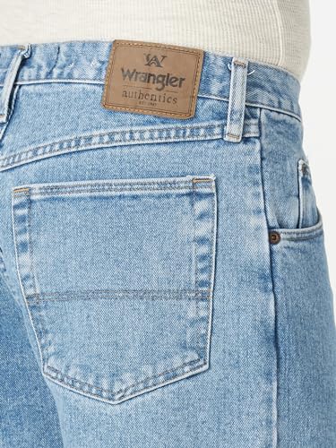 Image of Wrangler Men's Loose Fit Cotton Jeans (Grey, Vintage Stonewash)