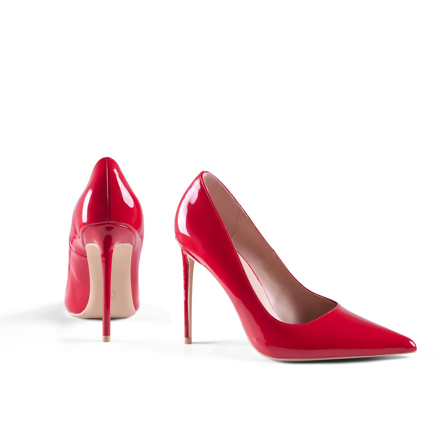 How Tall 10cm Heel In Inches Shoe Fash Women Trendy Pumps, Pointed