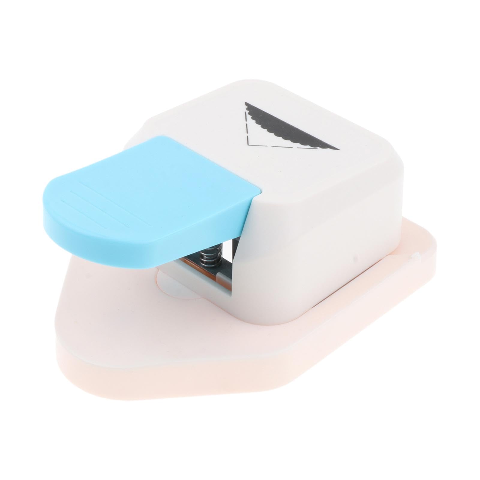 Perforatrice per Carta, Perforatrice per Angoli a Triangolo, Ideale per Lavori Creativi, Biglietti D'auguri E Scrapbooking. Realizzata in PP E Met, Fiore Dell'ingranaggio